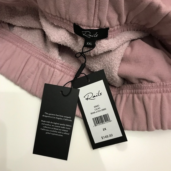 NWT Rails Simo Lilac Fleeced Sweatpant XXL - Picture 5 of 15